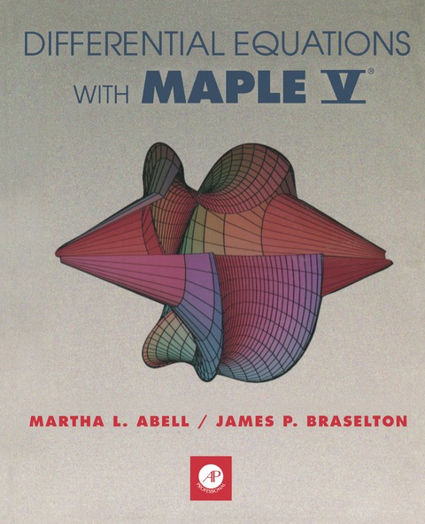 Cover image for book Differential Equations with Maple V®