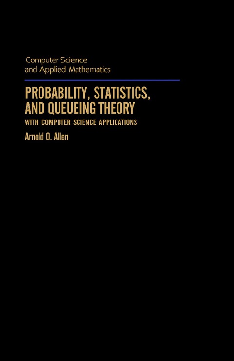 Cover image for book Probability, Statistics, and Queueing Theory