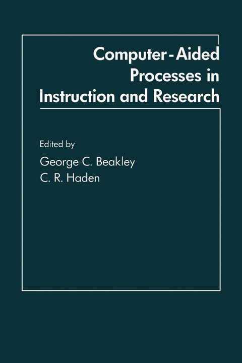 Cover image for book Computer-Aided Processes in Instruction and Research
