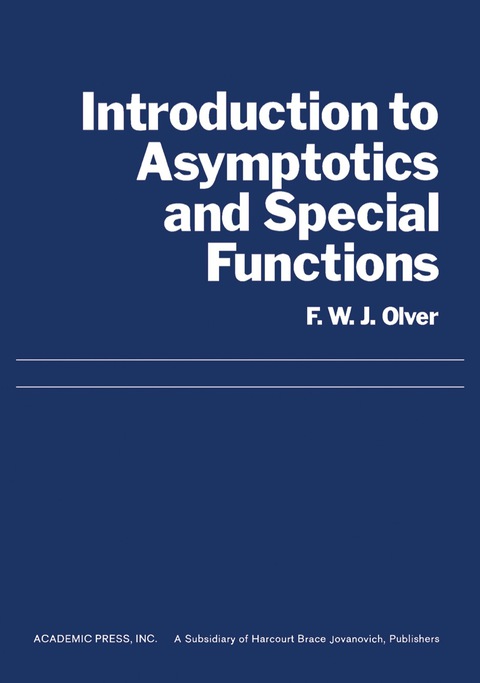 Cover image for book Introduction to Asymptotics and Special Functions