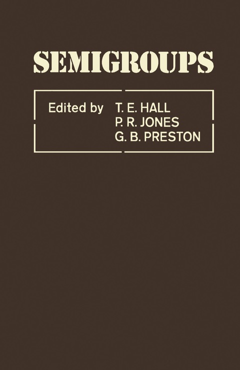 Cover image for book Semigroups