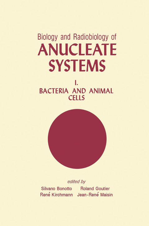 Cover image for book Biology and Radiobiology of Anucleate Systems