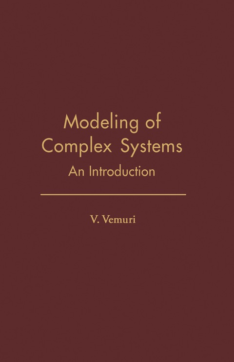 Cover image for book Modeling of Complex Systems