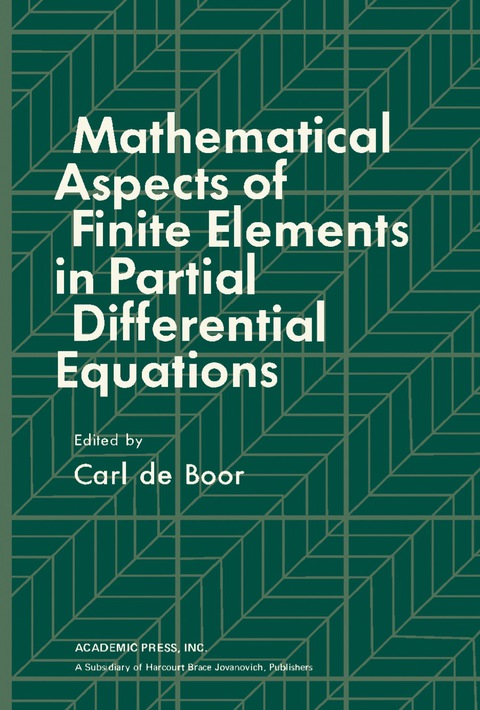 Cover image for book Mathematical Aspects of Finite Elements in Partial Differential Equations