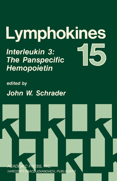 Cover image for book Interleukin 3
