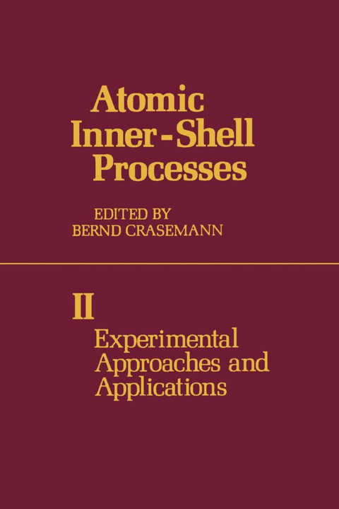 Cover image for book Experimental Approaches and Applications