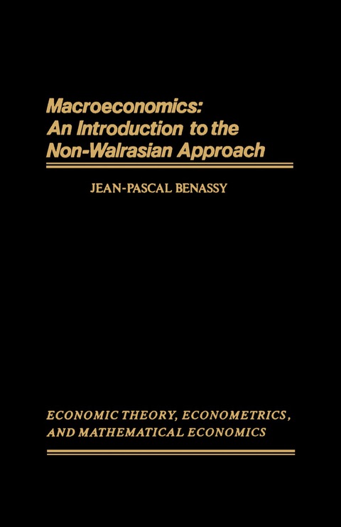 Cover image for book Macroeconomics: An Introduction to the Non-Walrasian Approach