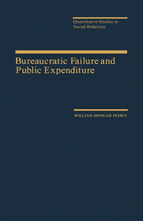 Cover image for book Bureaucratic Failure and Public Expenditure