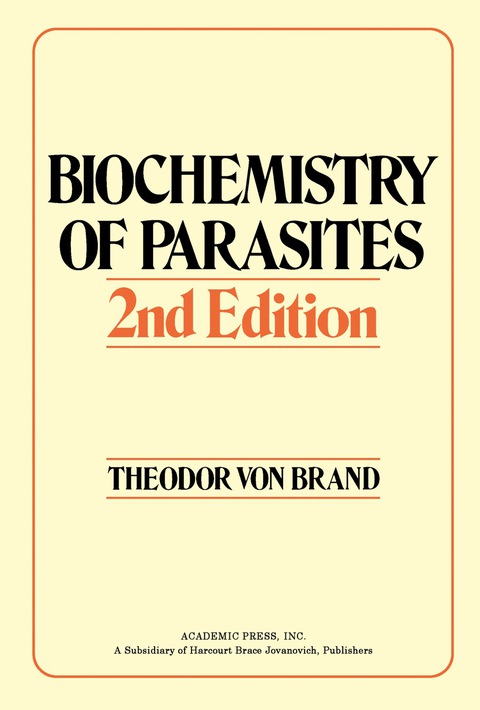 Cover image for book Biochemistry of Parasites