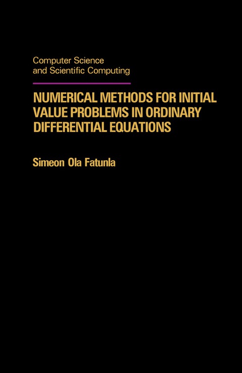 Cover image for book Numerical Methods for Initial Value Problems in Ordinary Differential Equations