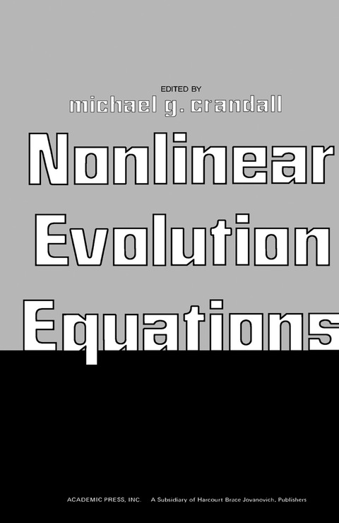 Cover image for book Nonlinear Evolution Equations