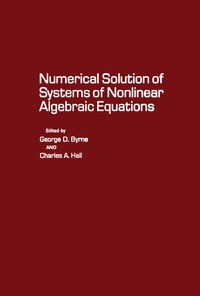 Cover image: Numerical Solution of Systems of Nonlinear Algebraic Equations 9780121489502