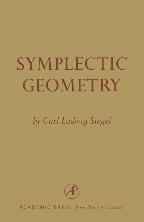 Cover image for book Symplectic Geometry