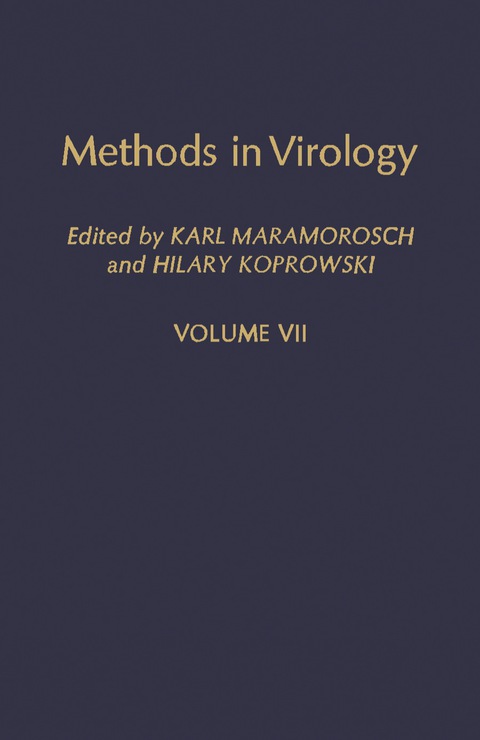 Cover image for book Methods in Virology