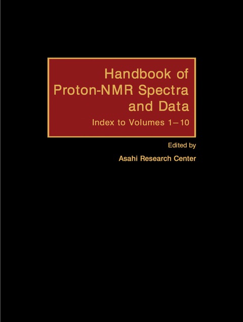 Cover image for book Handbook of Proton-NMR Spectra and Data