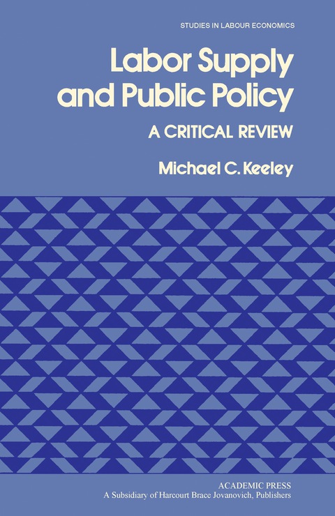 Cover image for book Labor Supply and Public Policy