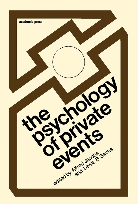 Cover image for book The Psychology of Private Events