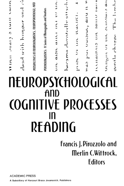 Cover image for book Neuropsychological and Cognitive Processes in Reading