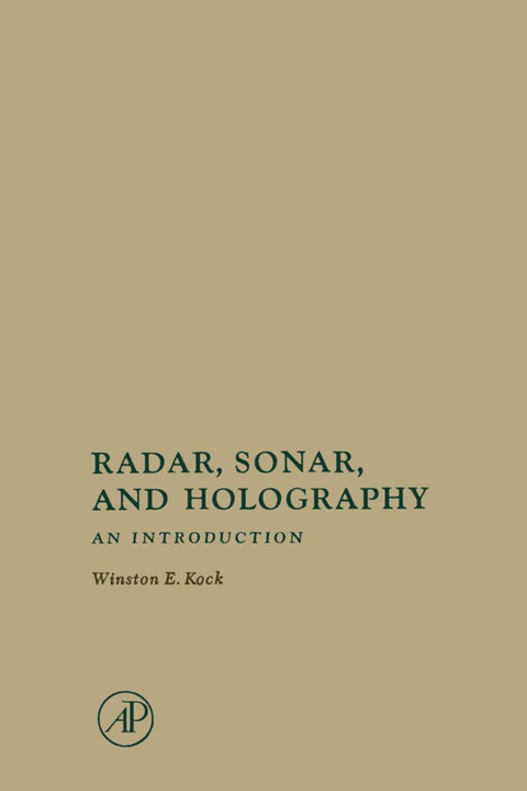 Cover image for book Radar, Sonar, and Holography