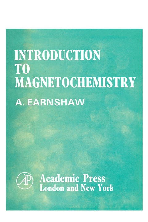 Cover image for book Introduction to Magnetochemistry