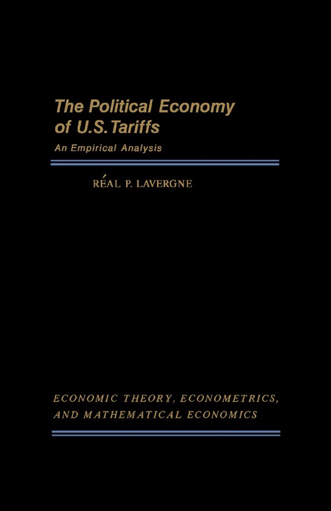Cover image for book The Political Economy of U.S. Tariffs