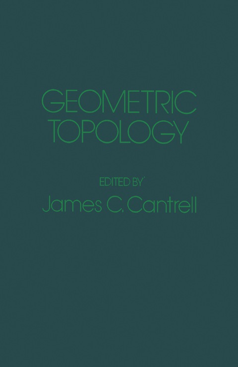 Cover image for book Geometric Topology