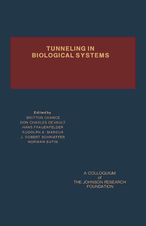 Cover image for book Tunneling in Biological Systems