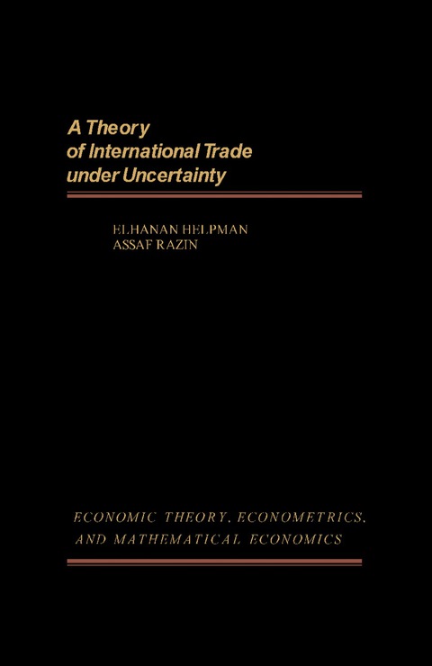 Cover image for book A Theory of International Trade Under Uncertainty