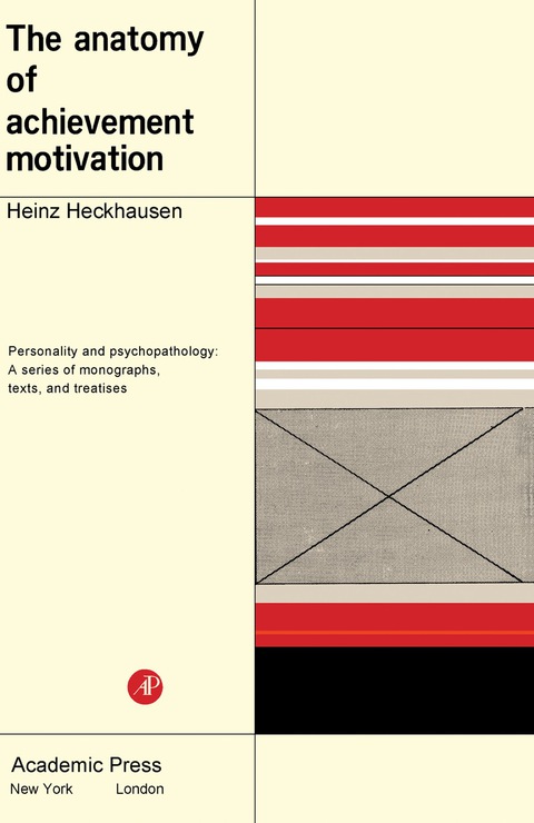 Cover image for book The Anatomy of Achievement Motivation