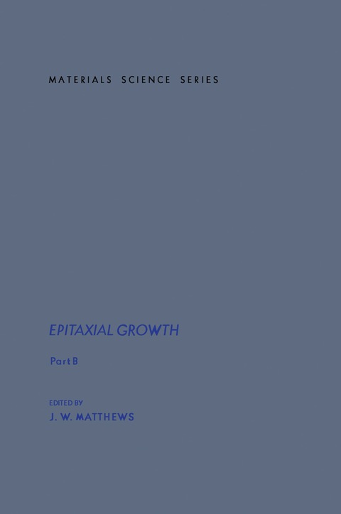 Cover image for book Epitaxial Growth