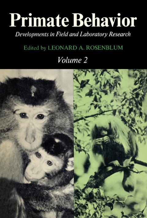 Cover image for book Primate Behavior