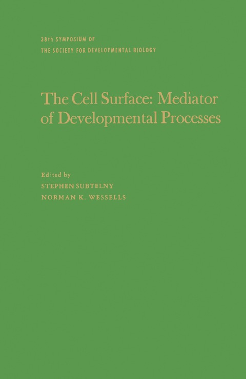 Cover image for book The Cell Surface: Mediator of Developmental Processes