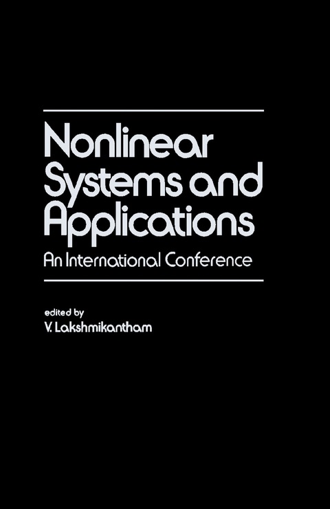Cover image for book Nonlinear Systems and Applications