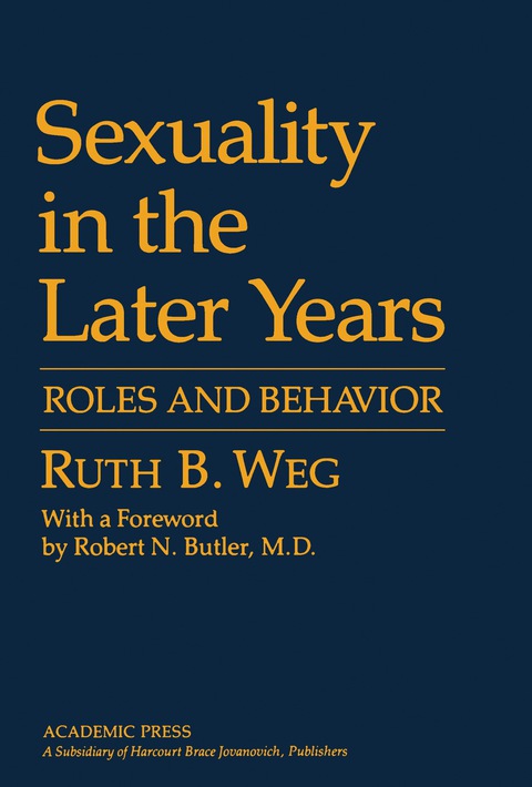 Cover image for book Sexuality in the Later Years