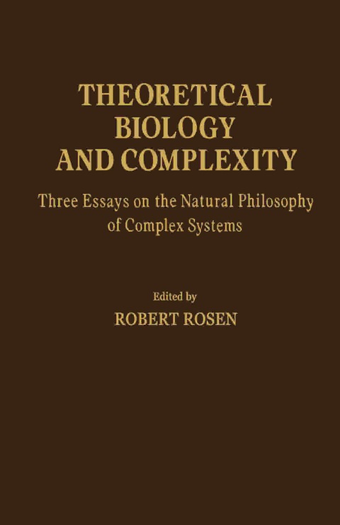 Cover image for book Theoretical Biology and Complexity