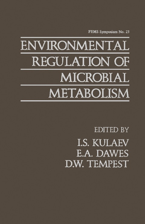 Cover image for book Environmental Regulation of Microbial Metabolism