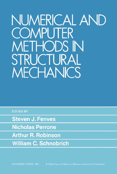 Cover image for book Numerical and Computer Methods in Structural Mechanics