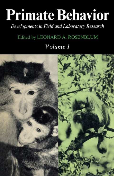Cover image for book Primate Behavior