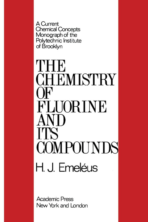 Cover image for book The Chemistry of Fluorine and Its Compounds