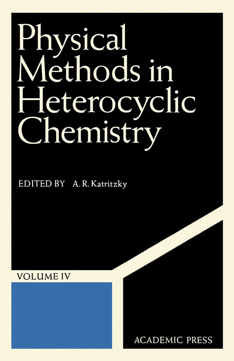 Cover image for book Physical Methods in Heterocyclic Chemistry
