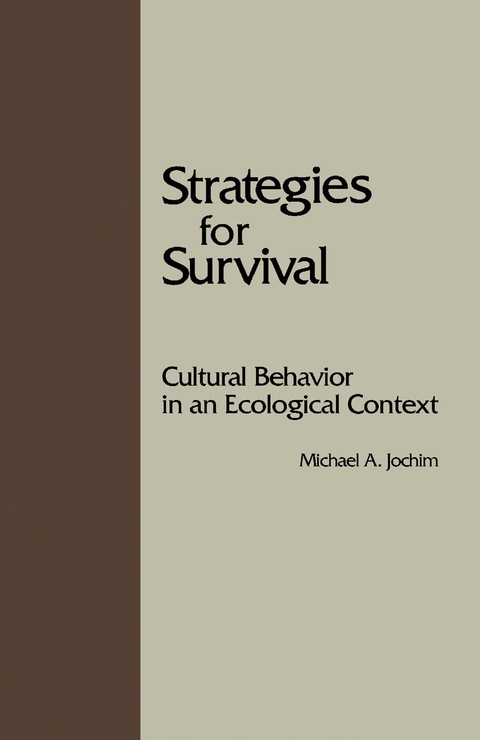 Cover image for book Strategies for Survival