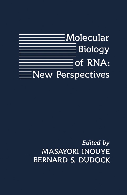 Cover image for book Molecular Biology of RNA