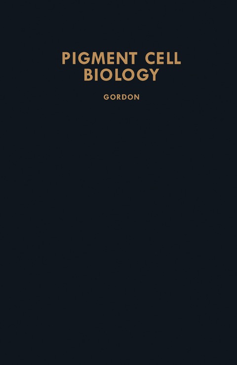 Cover image for book Pigment Cell Biology