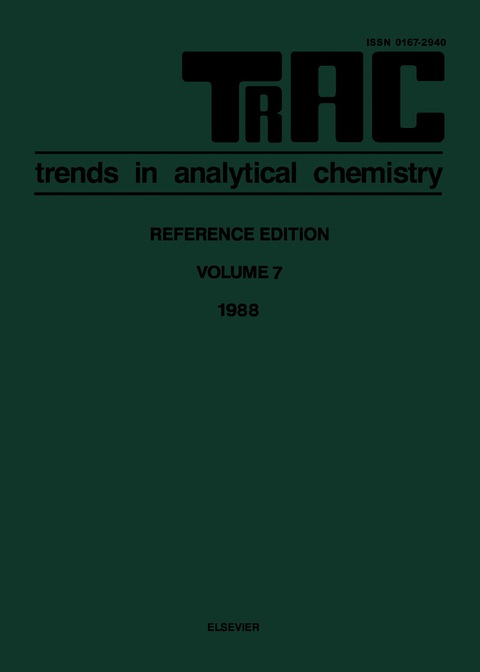 Cover image for book TRAC: Trends in Analytical Chemistry