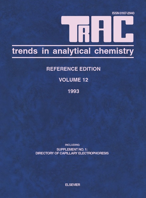 Cover image for book TRAC: Trends in Analytical Chemistry