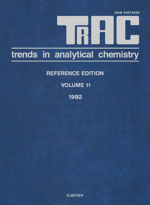 Cover image for book TRAC: Trends in Analytical Chemistry