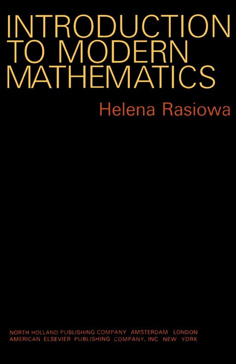 Cover image for book Introduction to Modern Mathematics