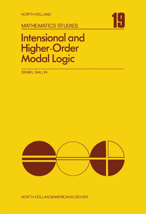 Cover image for book Intensional and Higher-Order Modal Logic