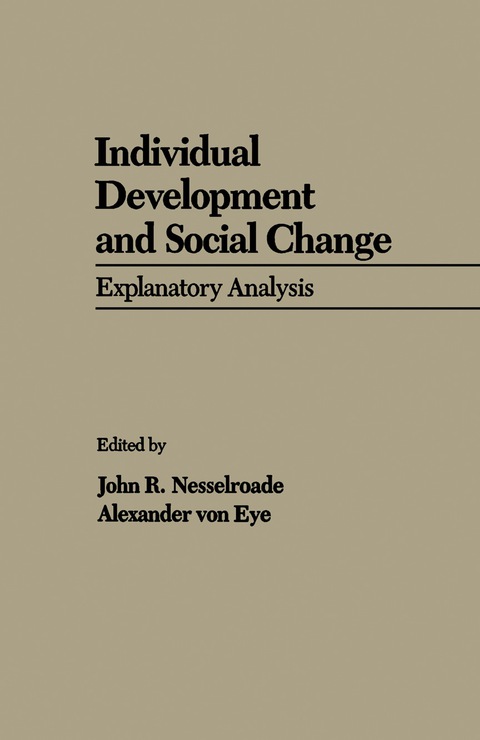 Cover image for book Individual Development and Social Change