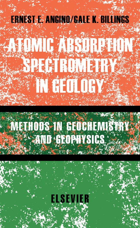 Cover image for book Atomic Absorption Spectrometry in Geology